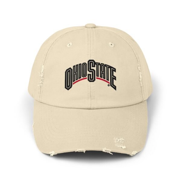 Ohio State Buckeyes Unisex Distressed Cap