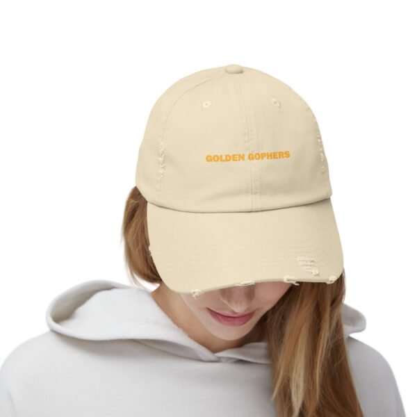 Minnesota Golden Gophers Unisex Distressed Cap - Image 4
