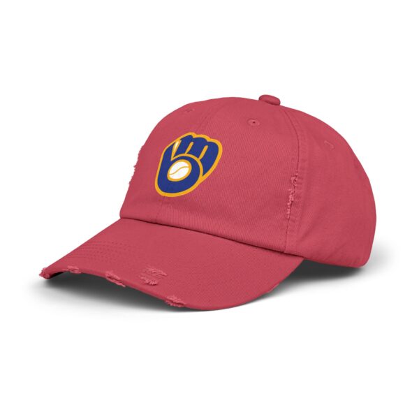 Milwaukee Brewers Unisex Distressed Cap - Image 22