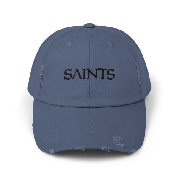 New Orleans Saints Unisex Distressed Cap - Image 9