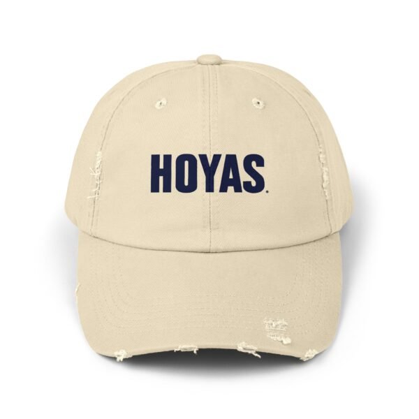 Georgetown Hoyas Unisex Distressed Cap