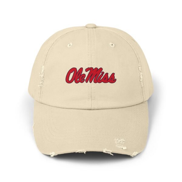 Ole Miss Rebels Unisex Distressed Cap