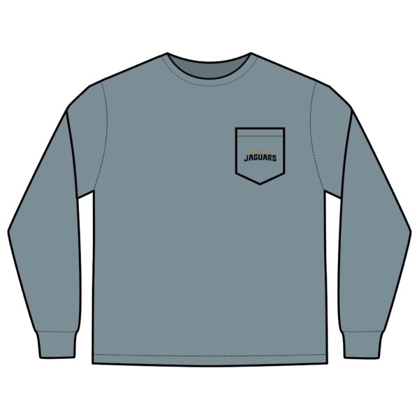 Jacksonville Jaguars Unisex Long Sleeve Pocket T-Shirt - Image 25