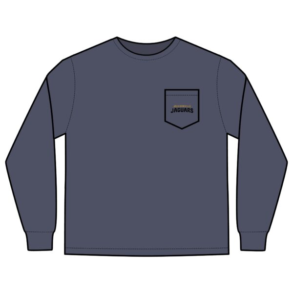 Jacksonville Jaguars Unisex Long Sleeve Pocket T-Shirt - Image 7