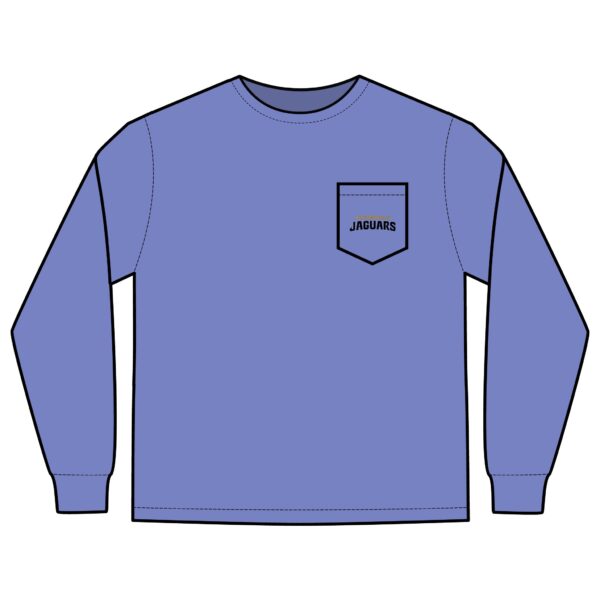 Jacksonville Jaguars Unisex Long Sleeve Pocket T-Shirt - Image 11