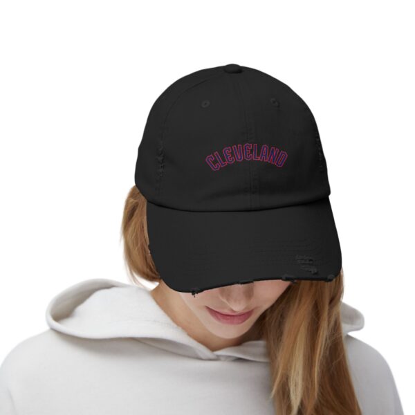 Cleveland Guardians Unisex Distressed Cap - Image 32