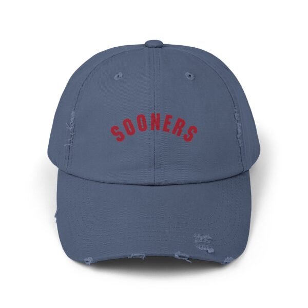 Oklahoma Sooners Unisex Distressed Cap - Image 9