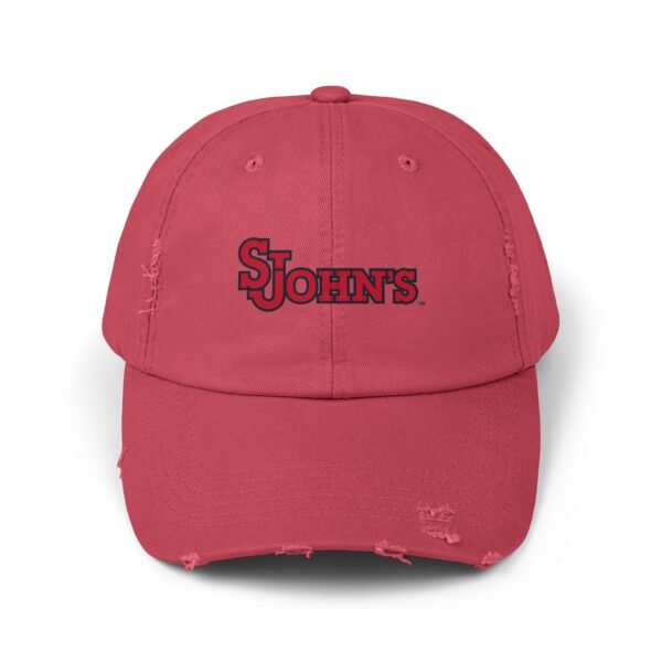 St. John's Red Storm Unisex Distressed Cap - Image 21