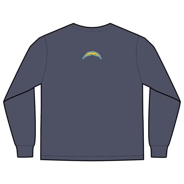 Los Angeles Chargers Unisex Long Sleeve Pocket T-Shirt - Image 12