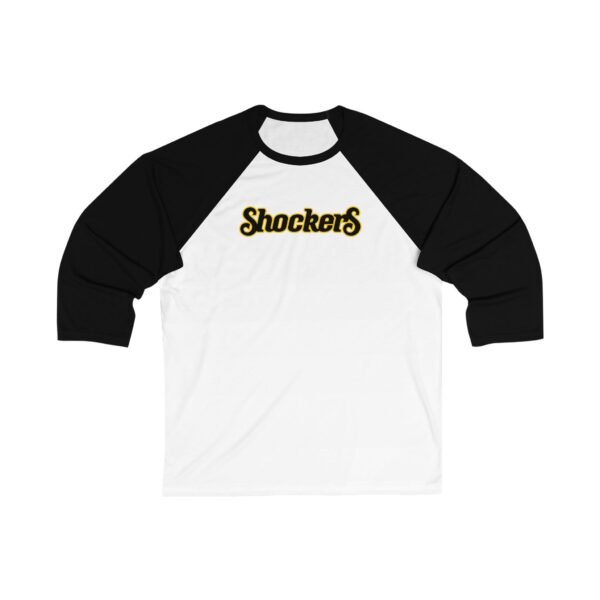 Wichita State Shockers Unisex 34 Sleeve Baseball Tee - Image 5