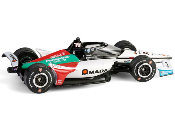 Dallara IndyCar #75 Takuma Sato "AMADA" Rahal Letterman Lanigan Racing "NTT IndyCar Series" (2024) 1/64 Diecast Model Car by Greenlight