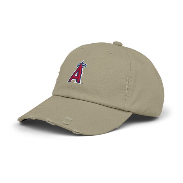 Los Angeles Angels Unisex Distressed Cap - Image 10