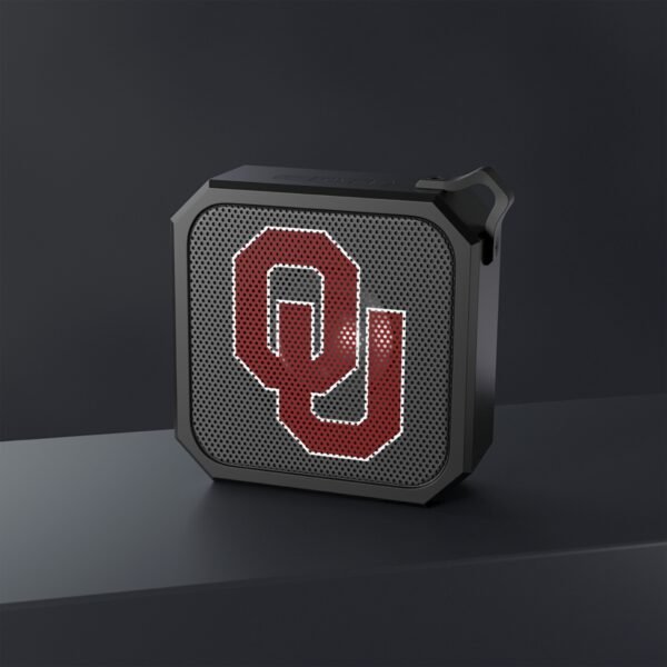 Oklahoma Sooners Blackwater Outdoor Bluetooth Speaker - Image 4