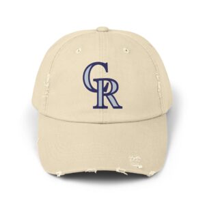 Colorado Rockies Unisex Distressed Cap