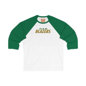UAB Blazers Unisex 3/4 Sleeve Baseball Tee