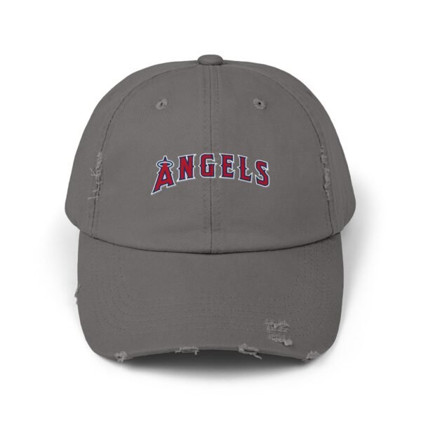 Los Angeles Angels Unisex Distressed Cap - Image 13