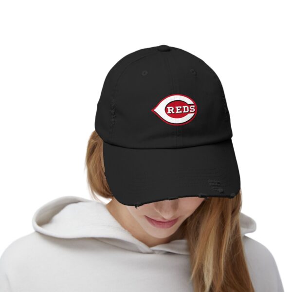 Cincinnati Reds Unisex Distressed Cap - Image 32