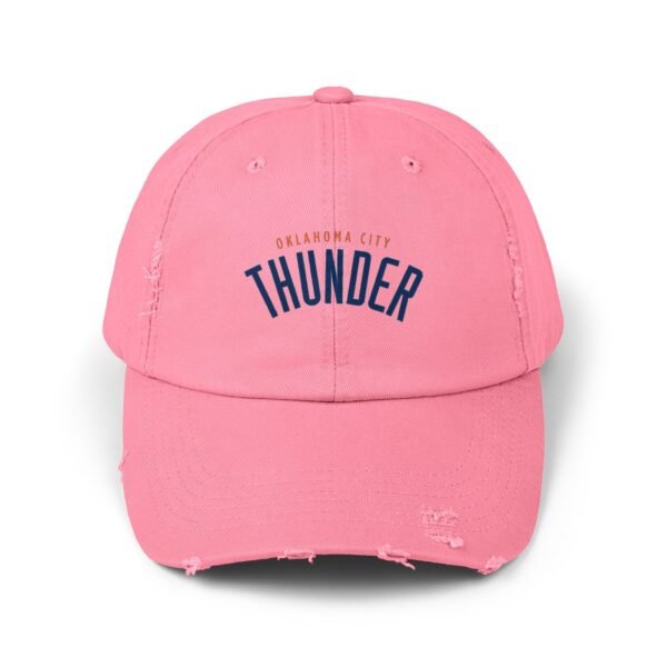 Oklahoma City Thunder Unisex Distressed Cap - Image 17