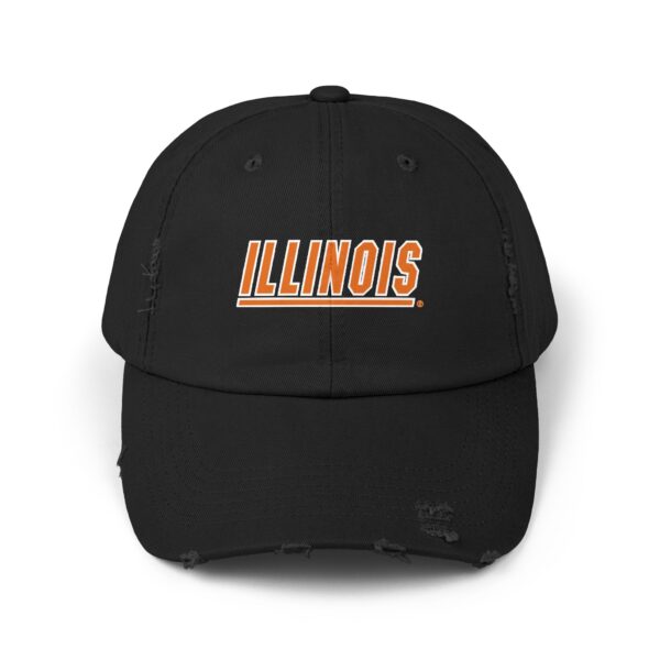 Illinois Fighting Illini Unisex Distressed Cap - Image 29