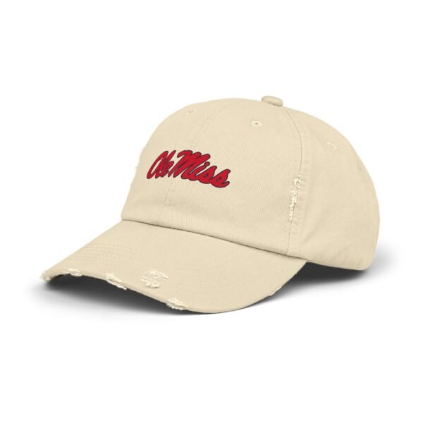 Ole Miss Rebels Unisex Distressed Cap - Image 2