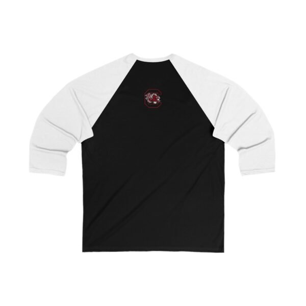 South Carolina Gamecocks Unisex 3/4 Sleeve Baseball Tee - Image 2
