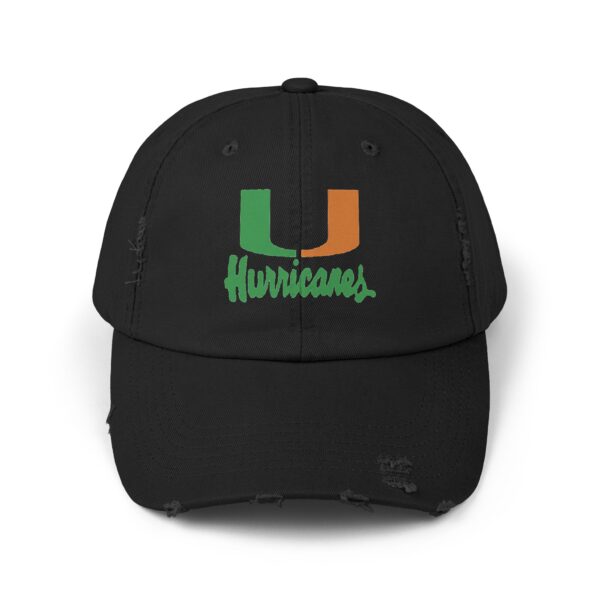 Miami Hurricanes Unisex Distressed Cap - Image 29