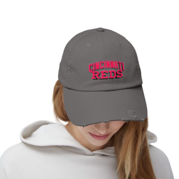 Cincinnati Reds Unisex Distressed Cap - Image 16