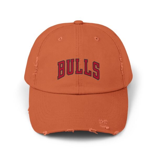 Chicago Bulls Unisex Distressed Cap - Image 5