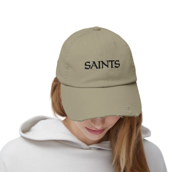 New Orleans Saints Unisex Distressed Cap - Image 8