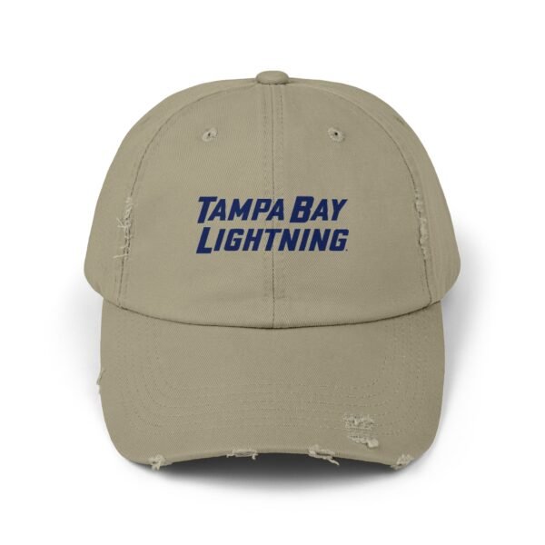 Tampa Bay Lightning Unisex Distressed Cap - Image 9