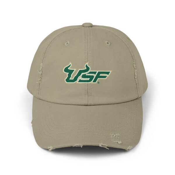 South Florida Bulls Unisex Distressed Cap - Image 5