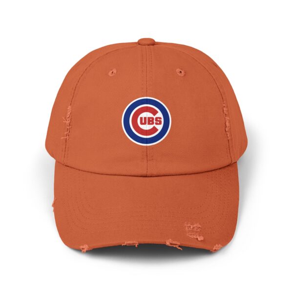 Chicago Cubs Unisex Distressed Cap - Image 5