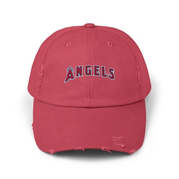 Los Angeles Angels Unisex Distressed Cap - Image 21