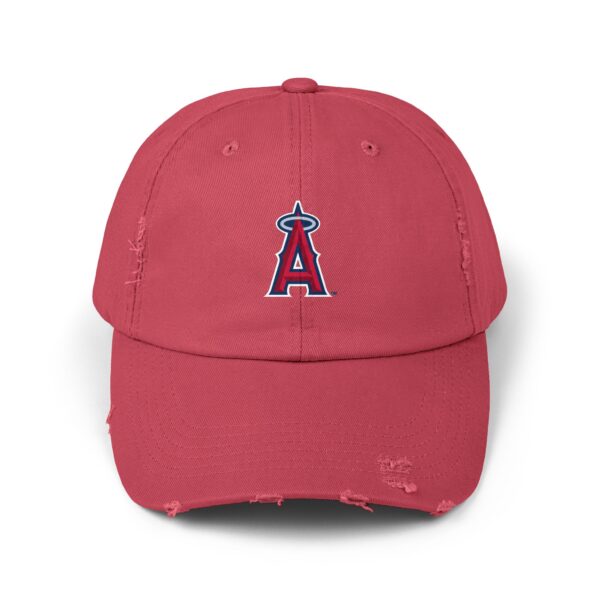 Los Angeles Angels Unisex Distressed Cap - Image 21