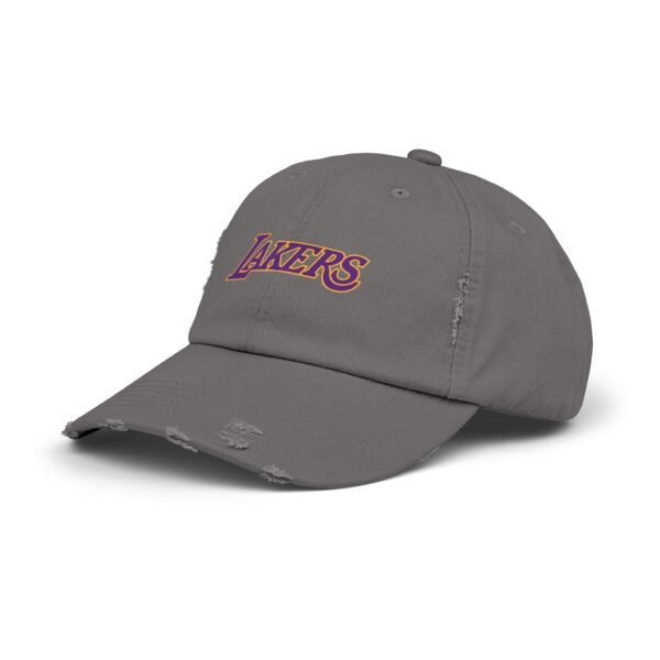 Los Angeles Lakers Unisex Distressed Cap - Image 14