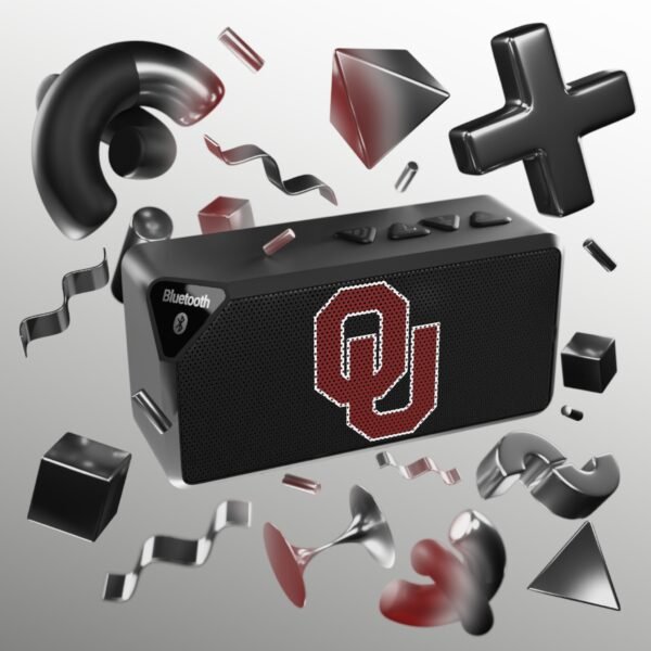 Oklahoma Sooners Jabba Bluetooth Speaker - Image 4