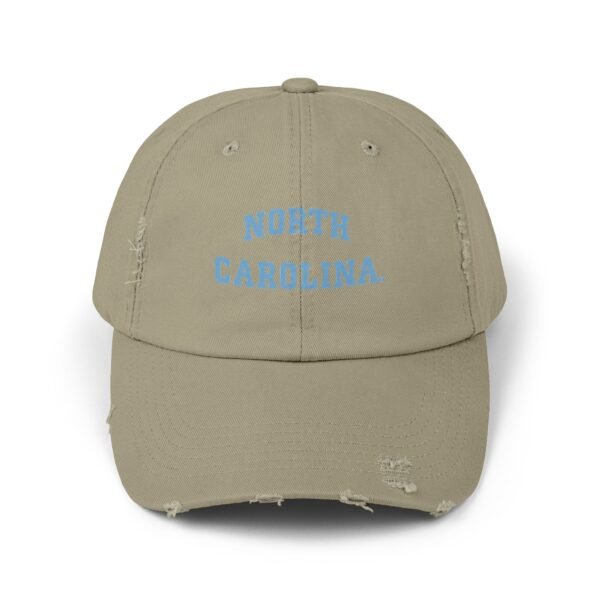 North Carolina Tar Heels Unisex Distressed Cap - Image 5