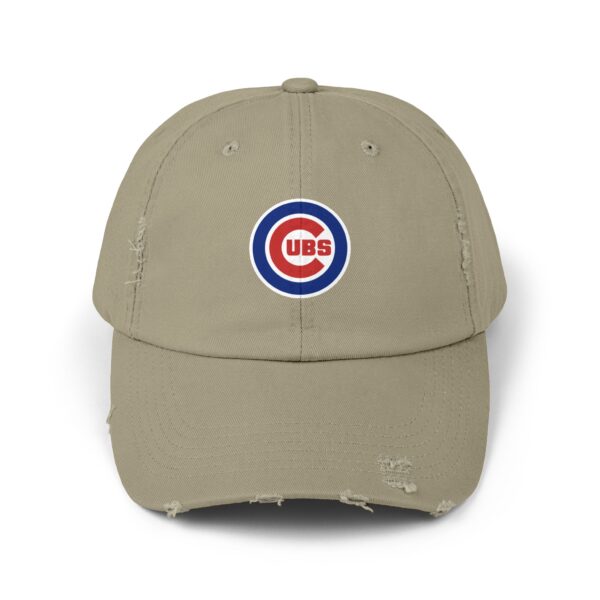 Chicago Cubs Unisex Distressed Cap - Image 9