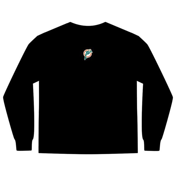 Miami Dolphins Unisex Long Sleeve Pocket T-Shirt - Image 2