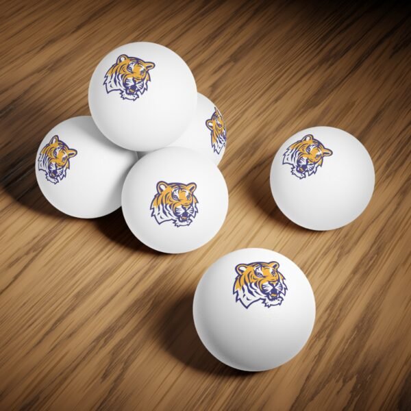 LSU Tigers Ping Pong Balls, 6 pcs - Image 4