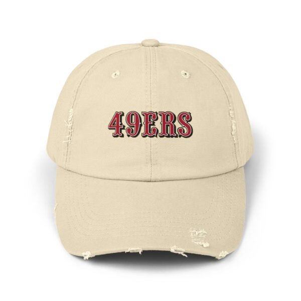 San Francisco 49ers Unisex Distressed Cap