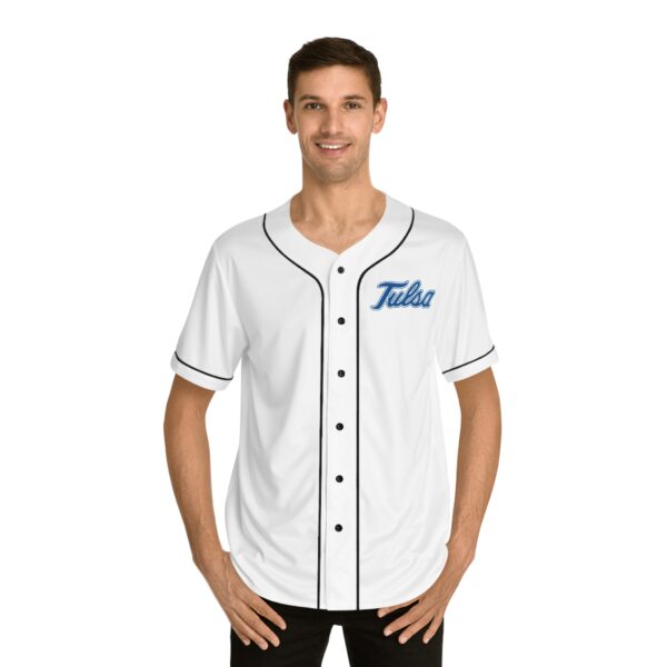 Tulsa Golden Hurricane Men's Baseball Jersey - Image 3