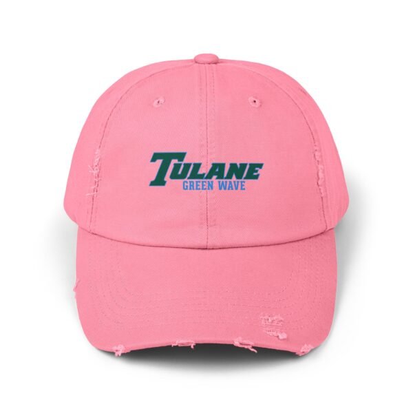 Tulane Green Wave Unisex Distressed Cap - Image 17