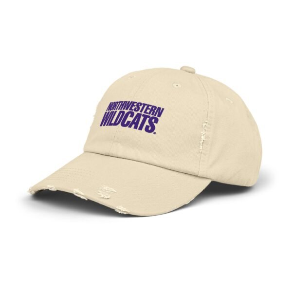 Northwestern Wildcats Unisex Distressed Cap - Image 2