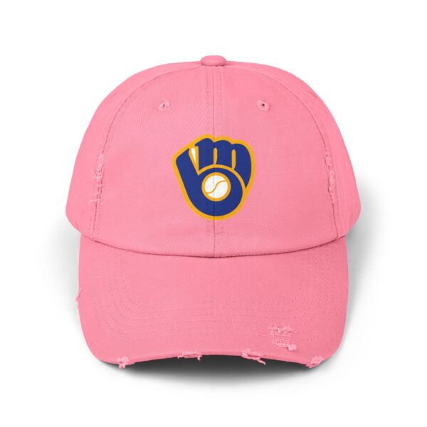 Milwaukee Brewers Unisex Distressed Cap - Image 17