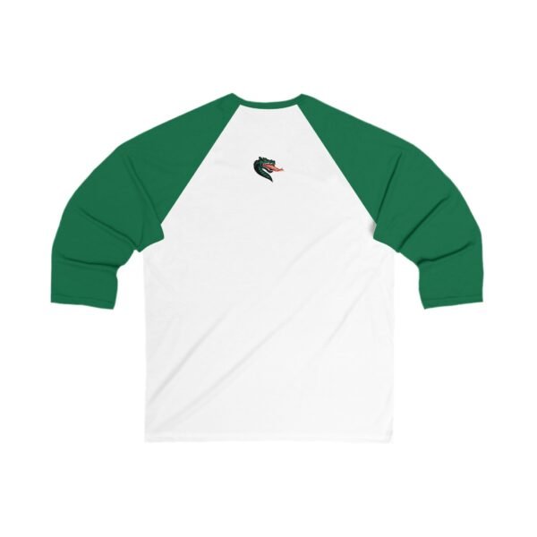 UAB Blazers Unisex 3/4 Sleeve Baseball Tee - Image 2