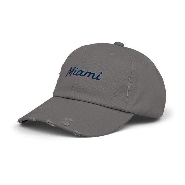 Miami Marlins Unisex Distressed Cap - Image 14