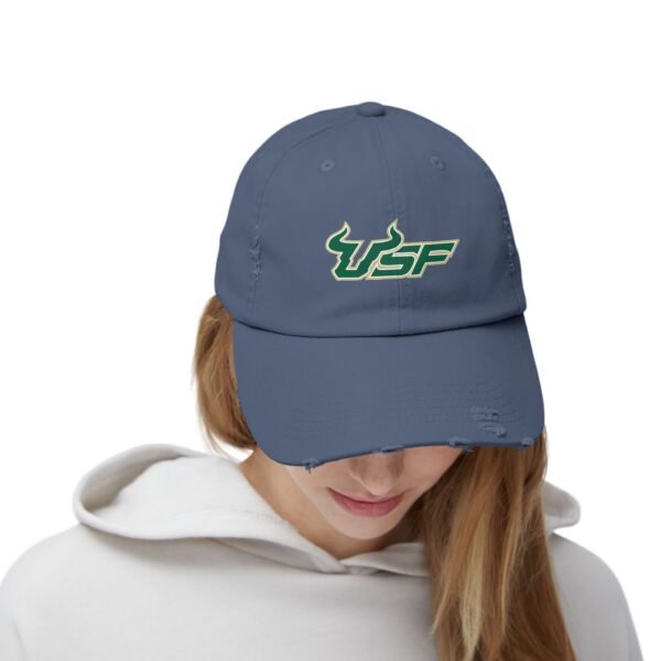 South Florida Bulls Unisex Distressed Cap - Image 12