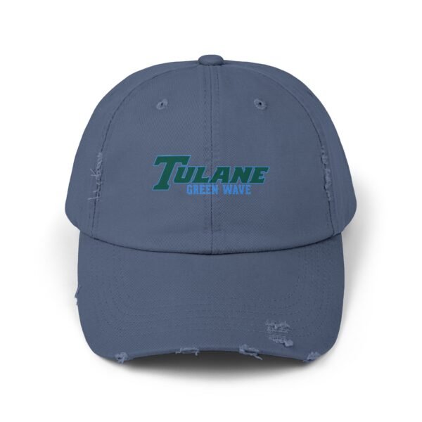 Tulane Green Wave Unisex Distressed Cap - Image 9