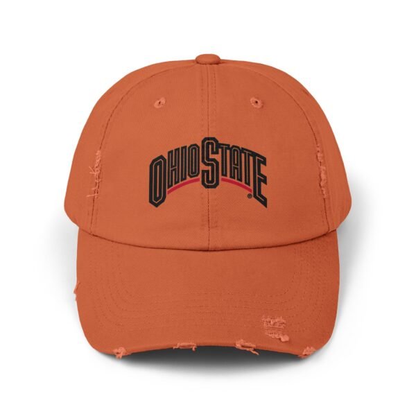 Ohio State Buckeyes Unisex Distressed Cap - Image 5